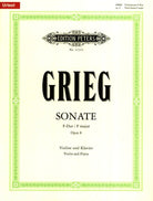 Grieg - Sonata No 1 Op 8 F Violin/piano