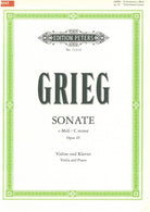 Grieg - Sonata No 3 Op 45 C Minor for Violin/piano