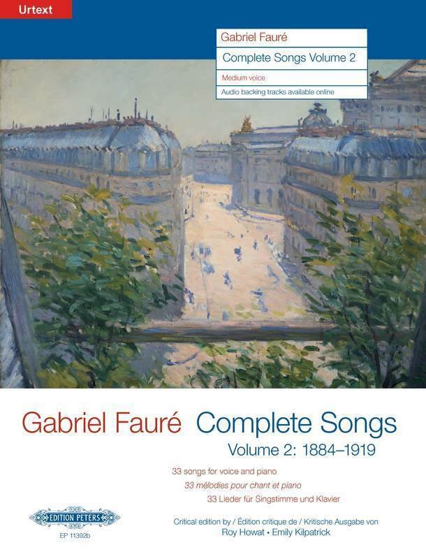 Faure - Complete Songs Vol 2 Medium Voice Bk/ola