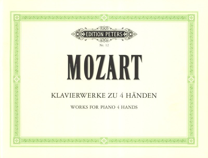 Mozart - Original Compositions for Piano Duet