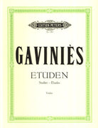 Gavinies - 24 Studies Matinees Violin Solo