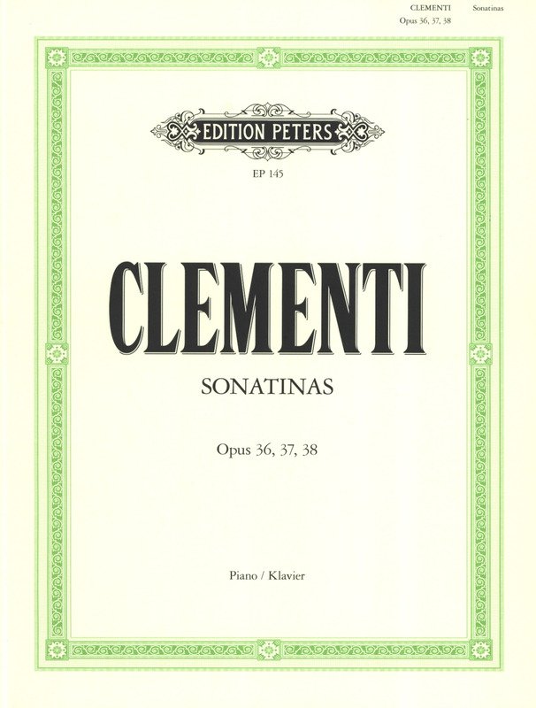 Clementi - Sonatinas Op 36 37 38