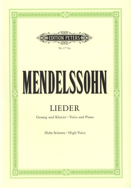 Mendelssohn - Complete Songs High Voice