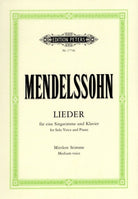 Mendelssohn - Complete Songs Medium Voice