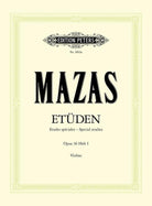 Mazas - Etudes Op 36 Vol 1 30 Special Studies Violin
