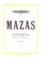 Mazas - Etudes Op 36 Vol 2 27 Brillante Etudes Violin