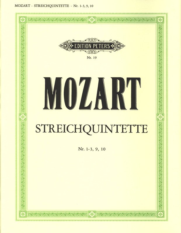 Mozart - String Quintets Vol 2 Nr 1-3/9/10