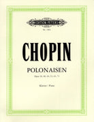 Chopin - Polonaises for Piano Ed Scholtz/pozniak