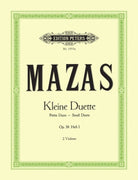 Mazas - 12 Little Duets Op 38 Vol 1 Nos 1-6 2 Violins