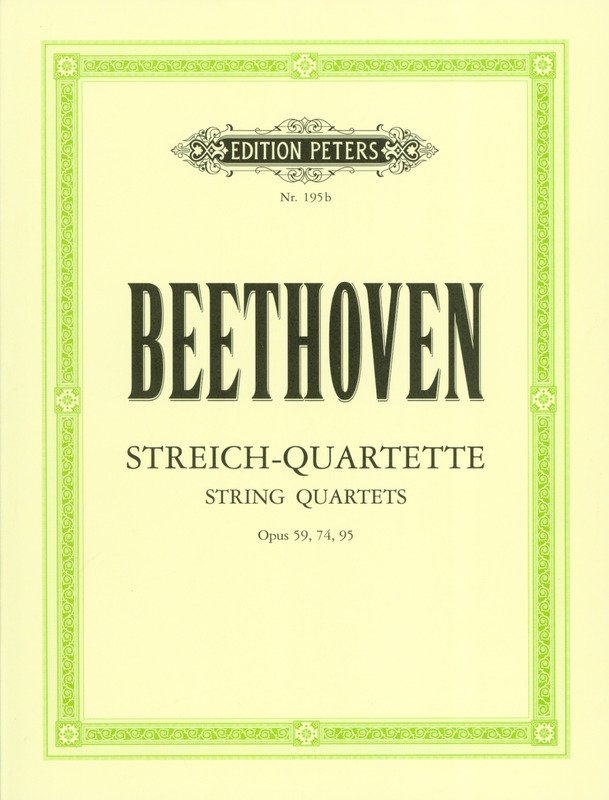Beethoven - String Quartets Vol 2 Op 59/74/95