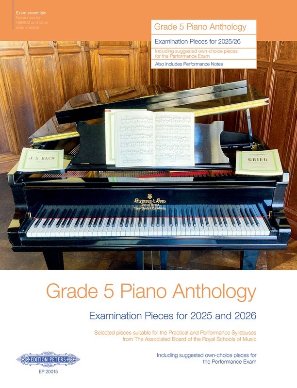 Grade 5 Piano Anthology Abrsm Examination Pieces 2025-2026
