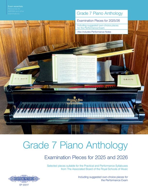 Grade 7 Piano Anthology Abrsm Examination Pieces 2025-2026