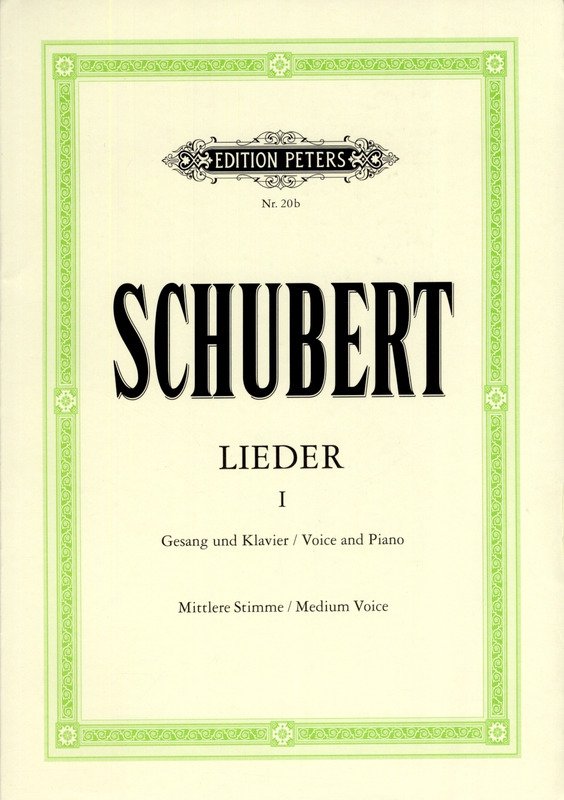 Schubert - Songs Vol 1 92 Songs Medium Voice