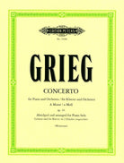 Grieg - Concerto a Minor Op 16 Piano Solo Abridged