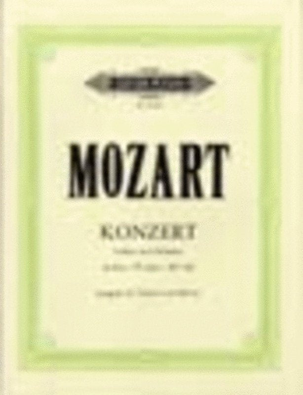Concerto No 6 E Flat K 268 Ed Marteau Vln/pno