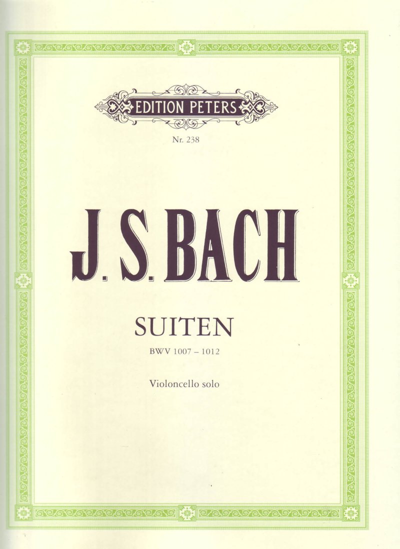 BACH - 6 SUITES SOLO CELLO BWV 1007-1012