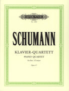 Schumann - Piano Quartet E Flat Op 47 Pno/vln/vla/vc