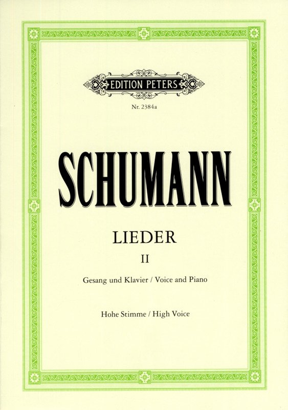 Schumann - Songs Vol 2 87 Songs High Voice