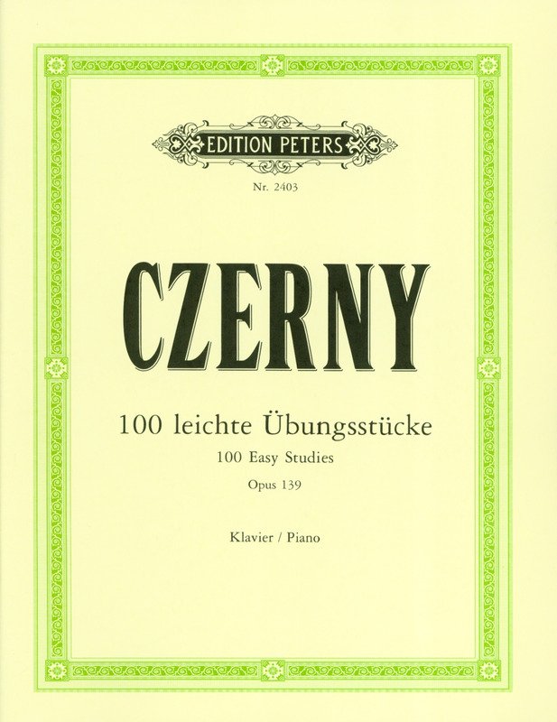 Czerny - 100 Progressive Studies Op 139