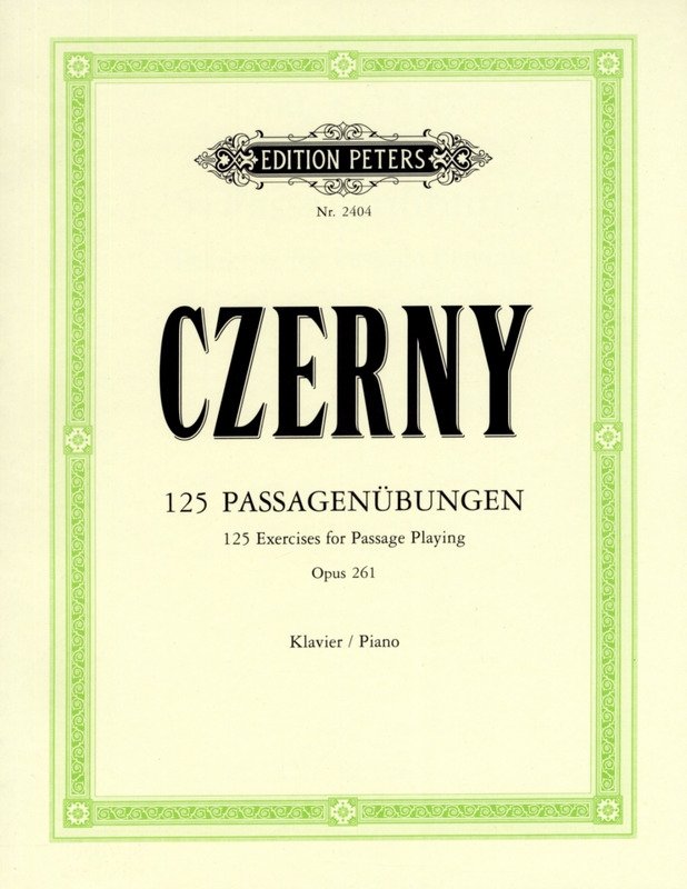 Czerny - 125 Exercises for Passage Playing Op 261
