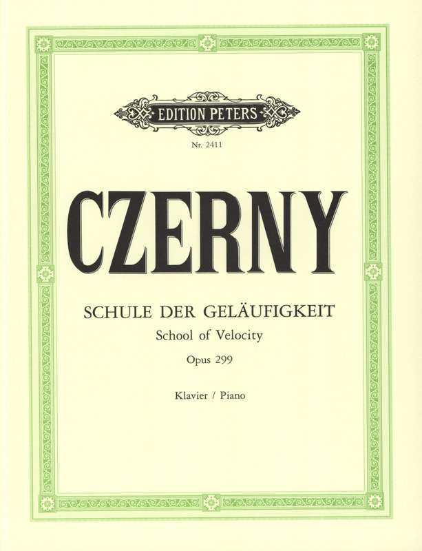 CZERNY - SCHOOL OF VELOCITY OP 299 COMPLETE