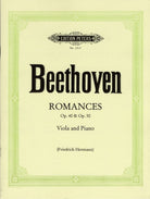 Beethoven - 2 Romances Op 40 G Op 50 F Arr Viola/piano
