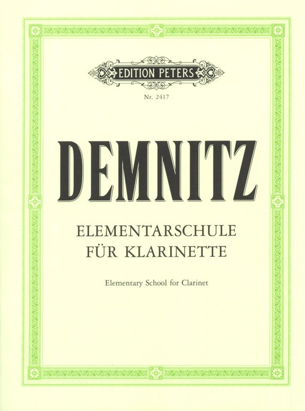 Demnitz - Elementary School for Clarinet