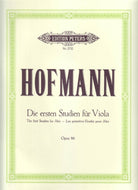 Hofmann - First Studies Op 86 for Viola