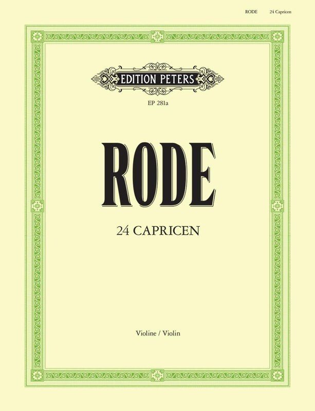 Rode - 24 Caprices for Violin