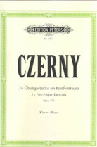 Czerny - 24 Five Finger Exercises Op 777