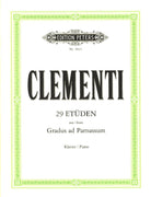 Clementi - 29 Etudes From Gradus Ad Parnassum