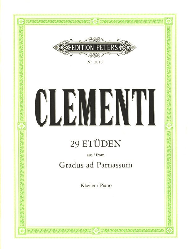 Clementi - 29 Etudes From Gradus Ad Parnassum