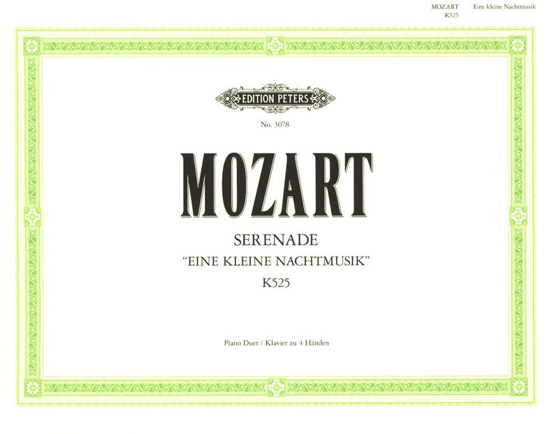Mozart - a Little Night Music K 525 Piano Duet