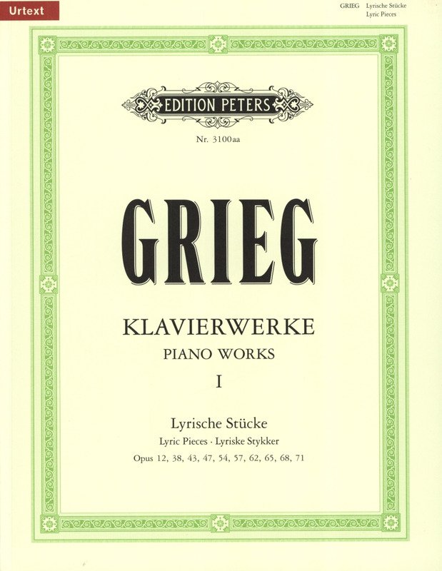 Grieg - Piano Works Vol 1 Complete Lyric Pieces