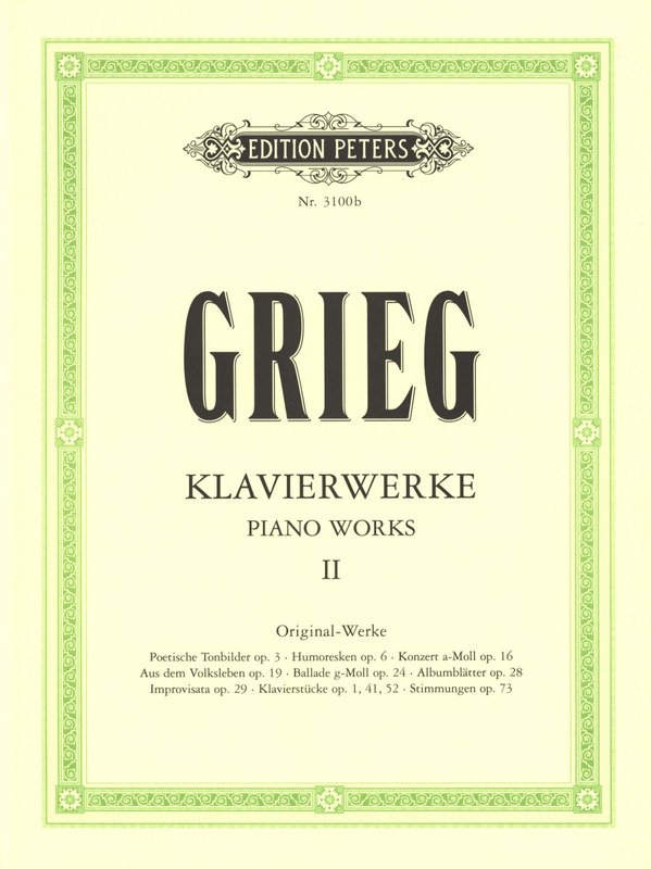 Grieg - Piano Works Vol 2 Miscellaneous Works