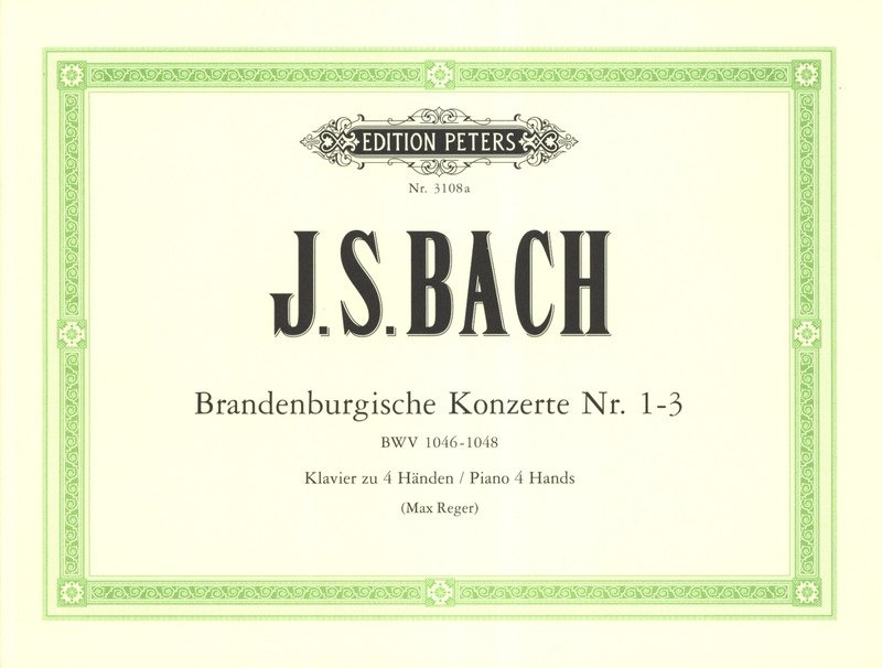 Brandenburg Concertos Nos 1-3 Piano Duet