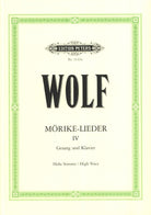 Morike Lieder Bk 4 Nos 40-53 High-Med Ger/eng