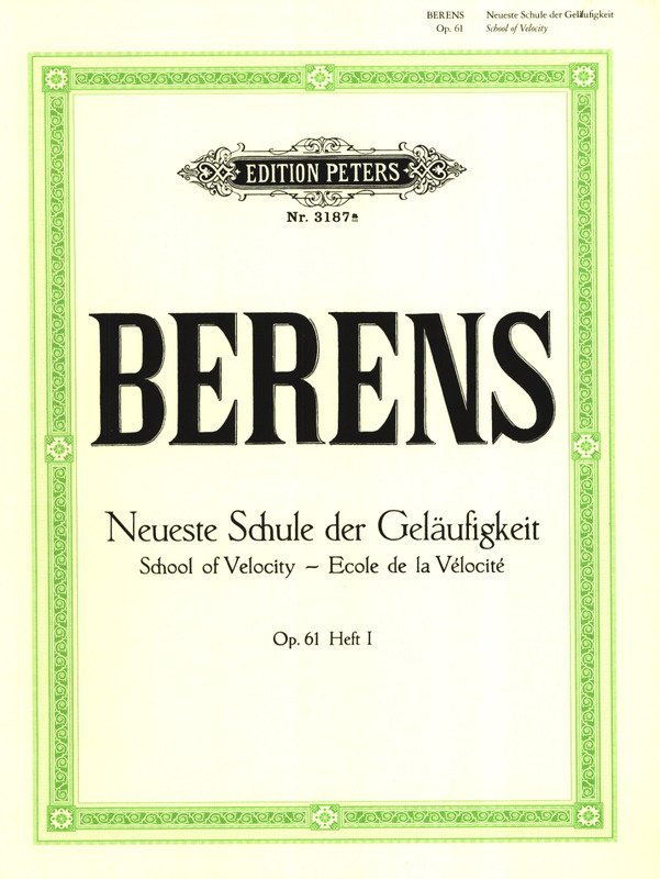 Berens - School of Velocity Op 61 Vol 1 Studies 1-14
