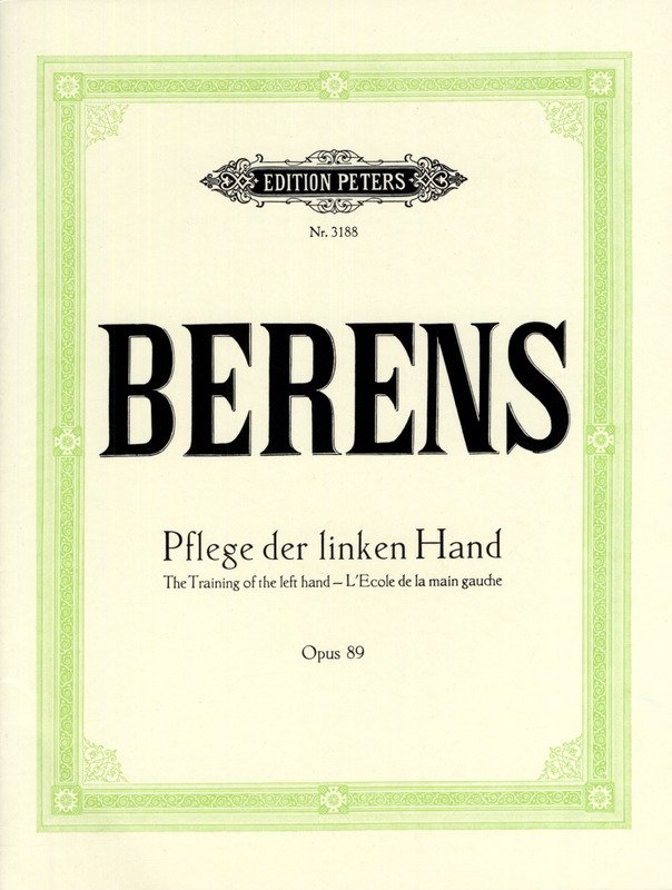 Berens - Training of the Left Hand Op 89