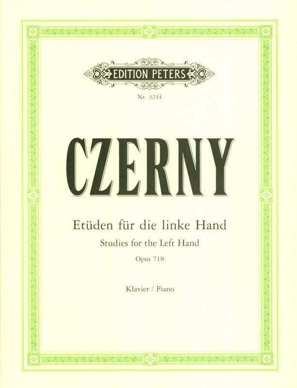 Czerny - 24 Studies for the Left Hand Op 718