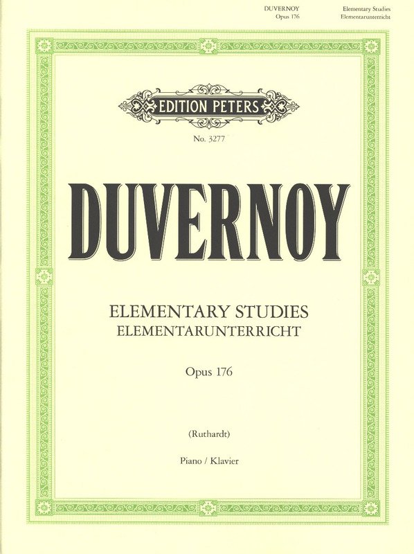 Duvernoy - Elementary Studies Op 176
