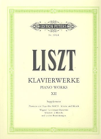 Piano Works Bk 12 Supplementary Volume