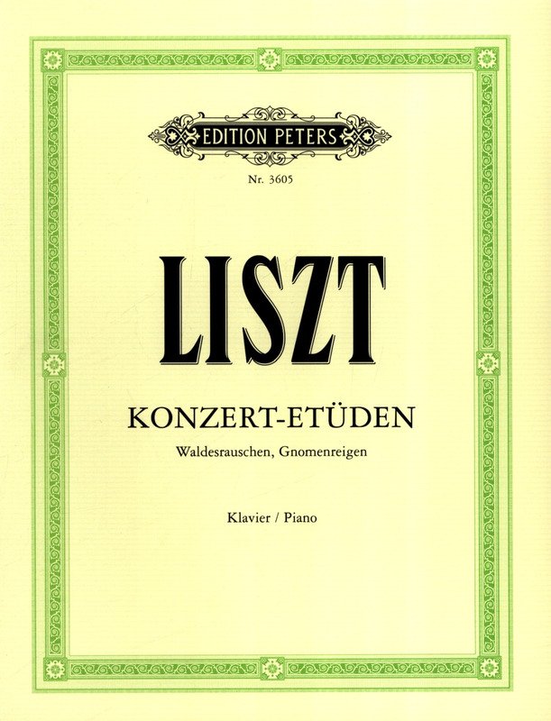Liszt - 2 Concert Studies for Piano