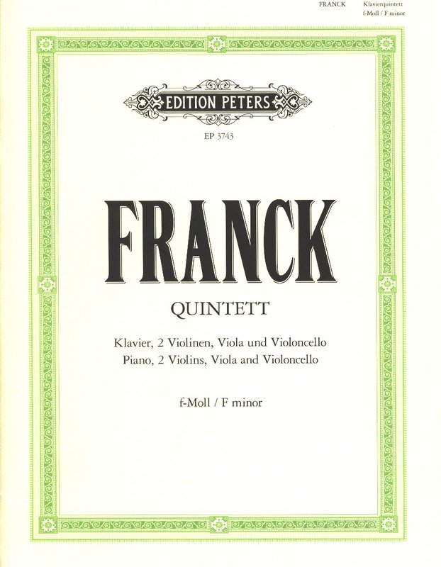 Franck - Piano Quintet F Min