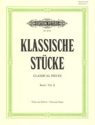 Classical Pieces Vol 2 Viola/piano Ed Klengel