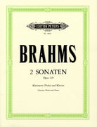 Brahms - 2 Sonatas 2 Op 120 Clarinet (viola)/piano