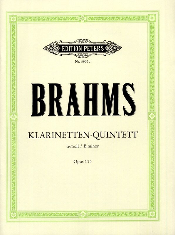 Brahms - Clarinet Quintet B Min Op 115