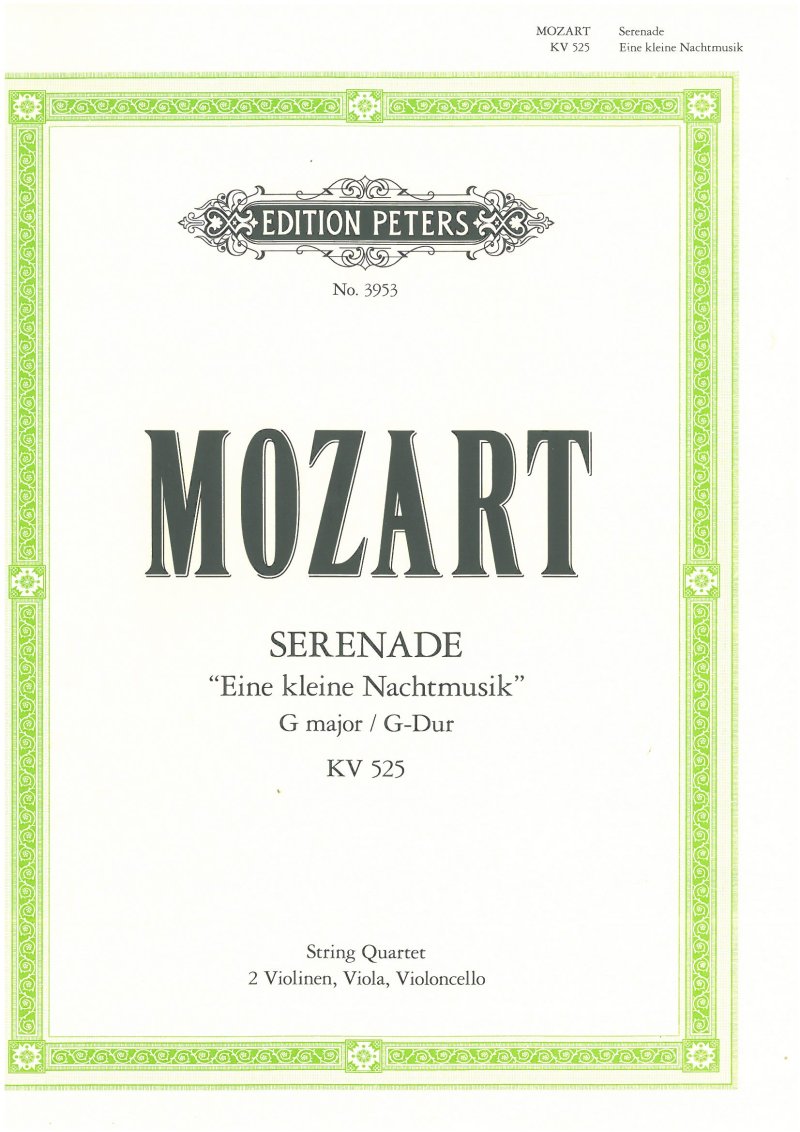 Mozart - Eine Kleine Nachtmusik String Quartet