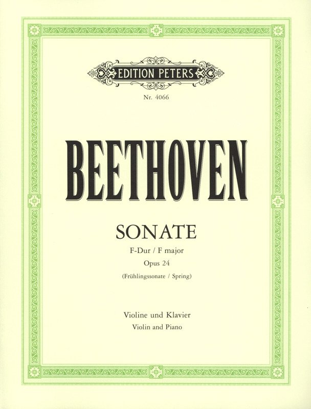 Beethoven - Sonata F Op 24 Spring Violin/piano