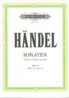 Handel - Sonatas Vol 1 Violin/piano